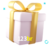 Receba seus bônus de boas-vindas no 123br