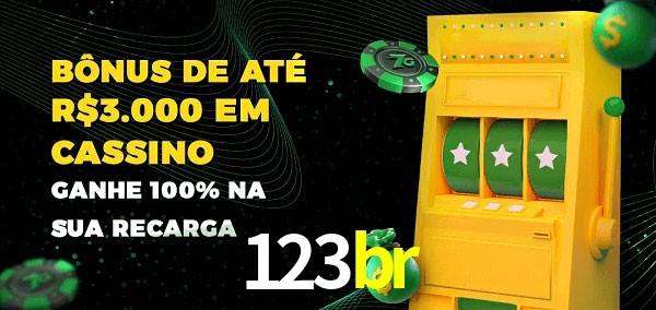 123br melhor bônus de depósito